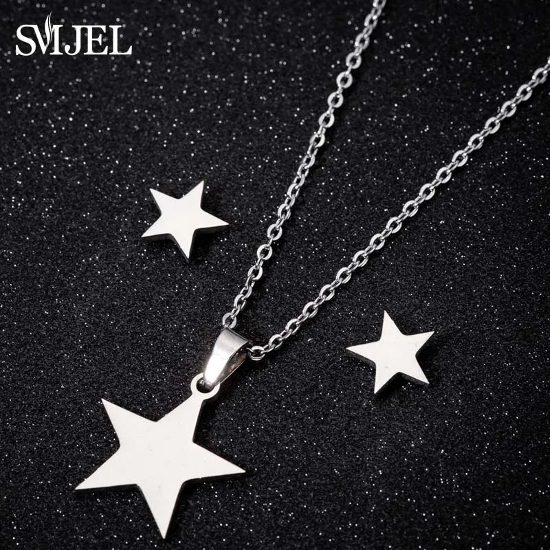 Tanzen Ballett Frauen Mädchen Ohrring Mode Ballerina Halsketten Gold Farbe Edelstahl Schmuck Set Zubehör Club Sport Geschenk