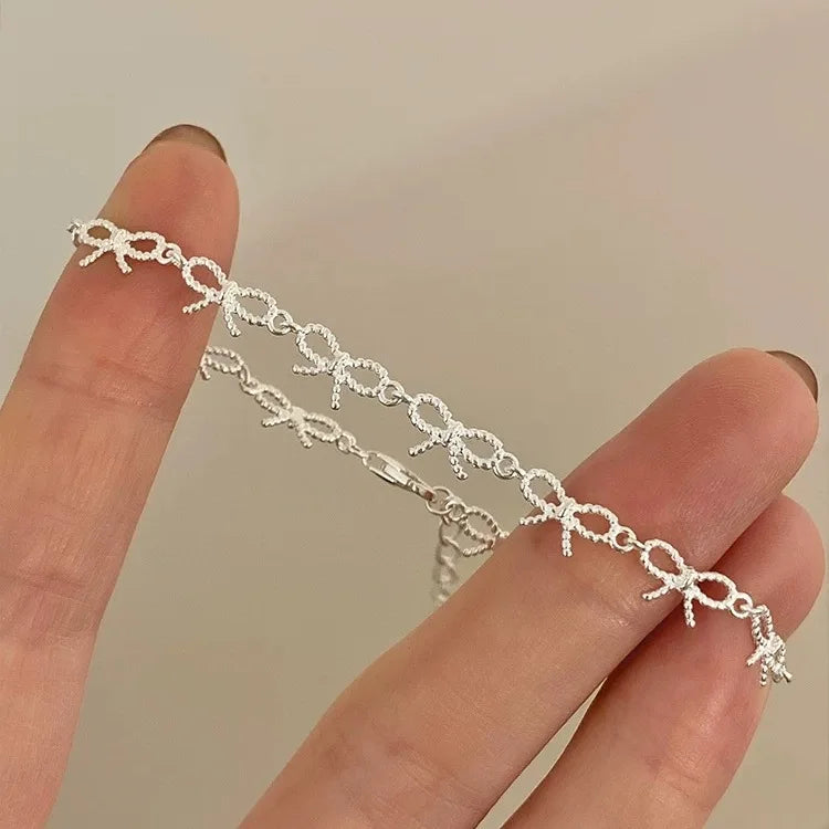 Panjbj sterling silber linie extrem feines armband für frauen lieben haert perle koreanisch ins süßes schmuck geschenk drops hipping
