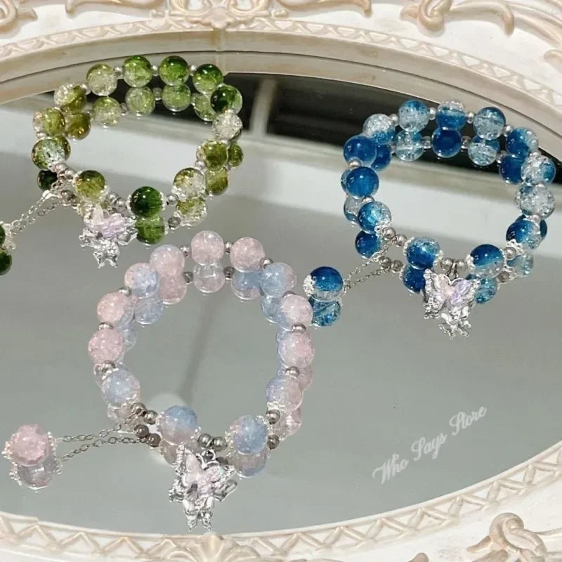 Modisches Nischen-Design zum Aufhängen, Super-Fee-Stern-Armband für Damen, vielseitige und süße Freundin-Accessoires, Schmuck für Damen