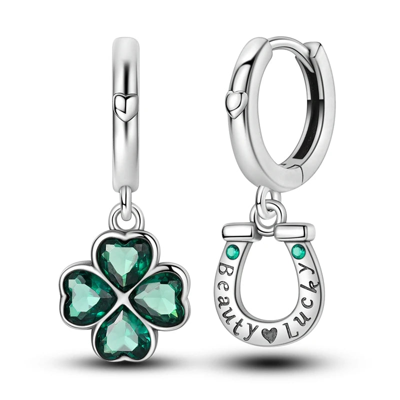 2025 neue 925 Sterling Silber Creolen Blumen Zirkon Tropfen Ohrringe Stud Für Frau Feine Geburtstag Hochzeit Schmuck Geschenke