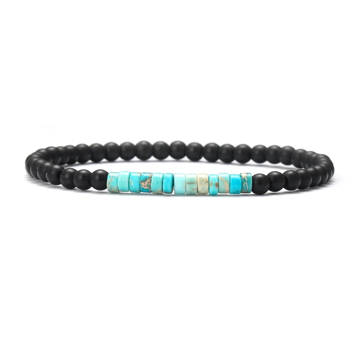 Dopamin-Perlenarmbänder für Herren und Damen, bezaubernde Armbänder, Naturstein-Armbänder, Schmuck, beste Freundschaftsaccessoires
