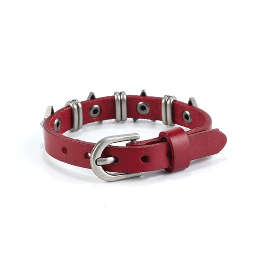 Goth Vintage Stern Leder Legierung Armbänder Für Frauen Männer Gothic Retro Paar Armband Rock Party Schmuck Zubehör-Dekor