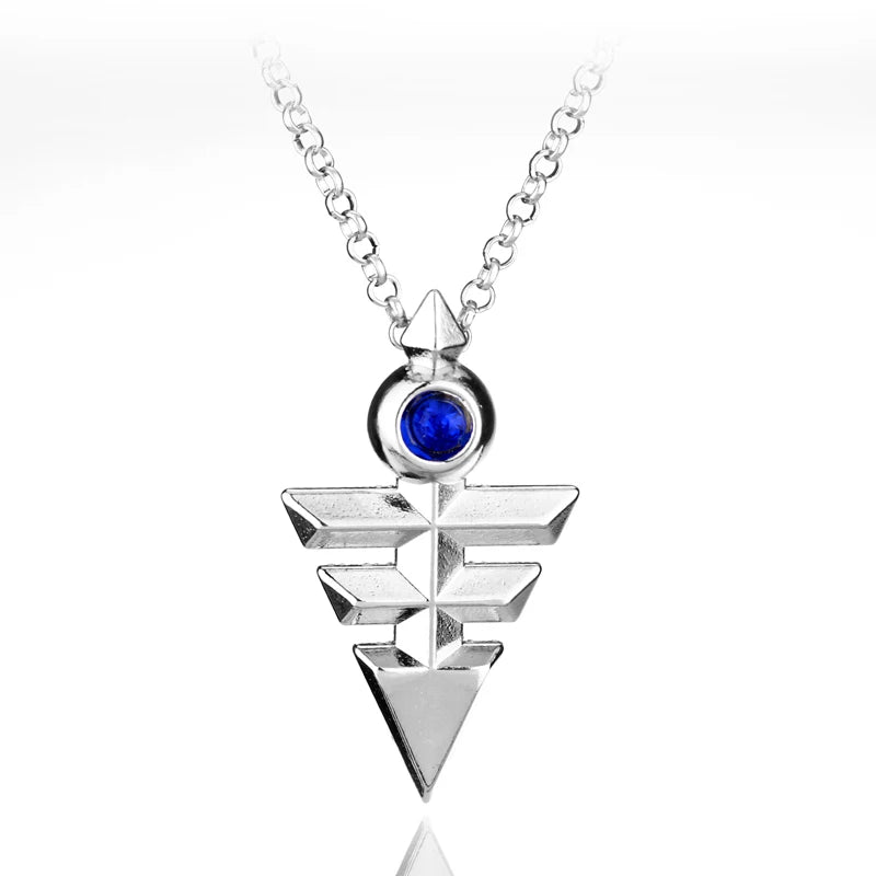 Anime Yu-Gi-Oh Halskette YGO Puzzle YuGiOh Yugi Millennium Pyramide Anhänger Schlüsselanhänger für Frauen Männer Ägyptisches Auge des Horus Schmuck