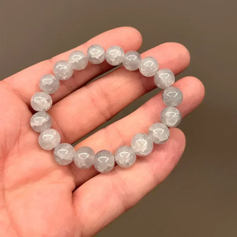 Mode Rosa Kristall Quarz Naturstein Armband Elastische Reiki Healing Energie Strang Armreifen Schmuck Perlen Liebhaber Frau Geschenk