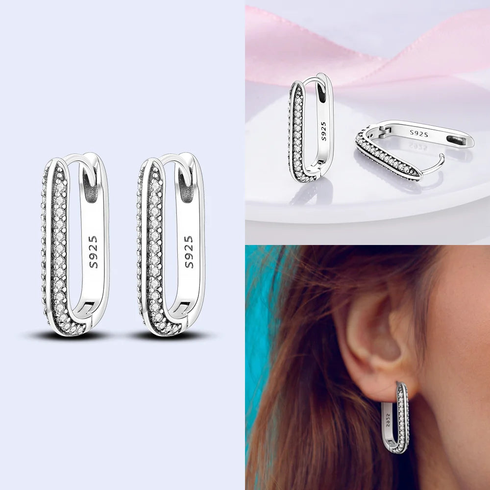 Schmetterlings-Ohrringe, Original 925er Silber, rosa Schleife, Herz, Zirkon, Stern, Blume, Ohrstecker, Damen, Schmuck, Geschenk, Liebe, Valentinstag-Set