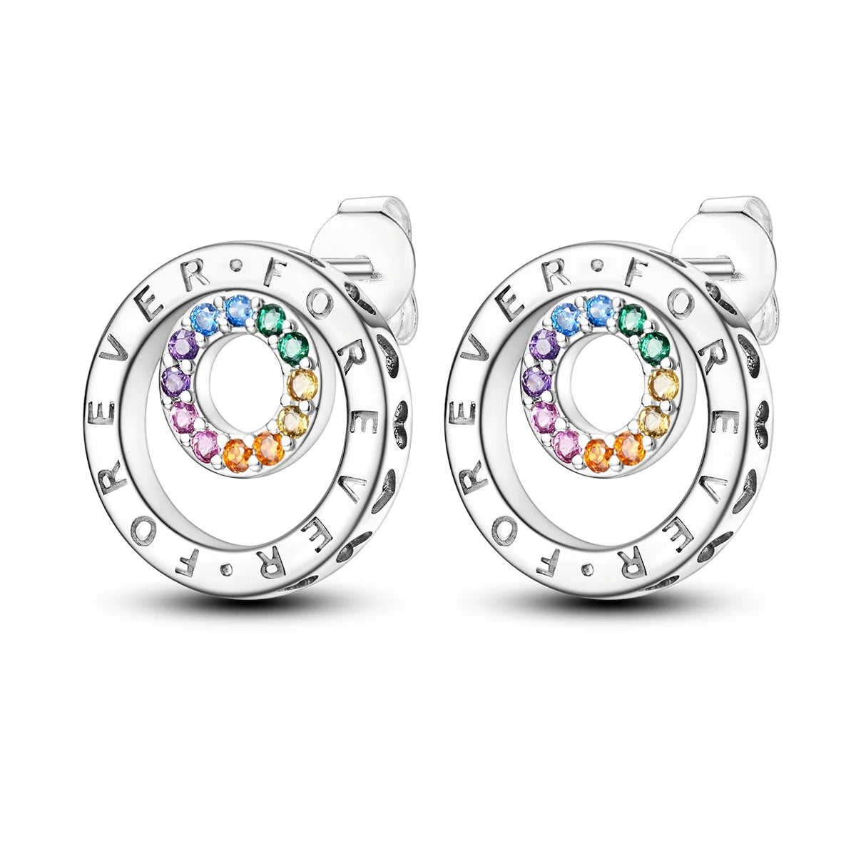 Creolen aus 925er Silber für Damen, Pendientes, Mond, Sonne, Original-Ohrringe, Modeschmuck