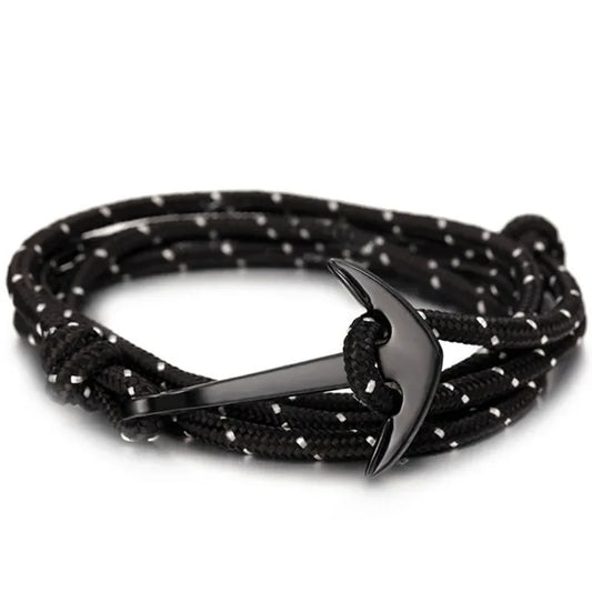 Großhandel Sommer-Stil, Nylon-Seil-Kette und Gliederarmbänder, beliebter Schmuck, Anker-Armbänder für Damen und Herren, 2024, heißer Verkauf