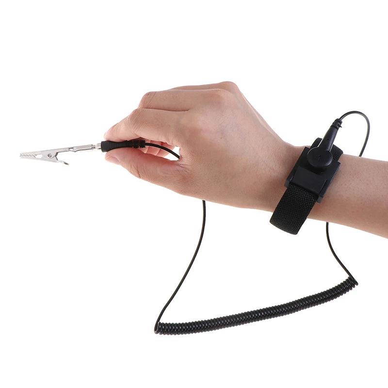 Anti Statische Armband Elektro Cordless Wireless Einstellbare ESD Entladung Kabel Handgelenk Band Armband Antistatische Armbänder
