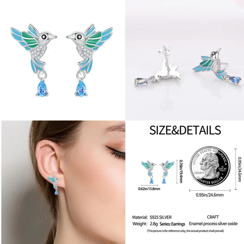 2024 Hotsale Ohrringe aus 925er-Sterlingsilber, Creolen mit Pavé-CZ-U-Form, Zirkon für Frauen, funkelnd, mit Größe, Modellanzeige