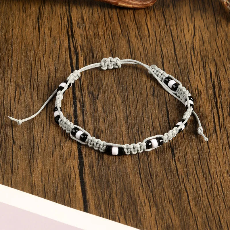Böhmische farbige Perlen, verteiliges handgewebtes Armband für Männer/Frauen, lässig, täglich, trendig, einfache Accessoires, Freundschaftsgeschenke für Männer