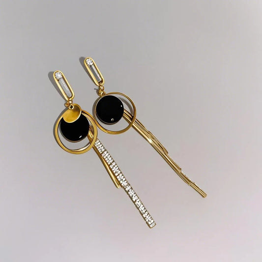 Elegante Mode Quaste frauen Ohrringe Kreis Form Gesicht Abnehmen Koreanische Super Fee runde Schleife Earwire Schmuck Zubehör