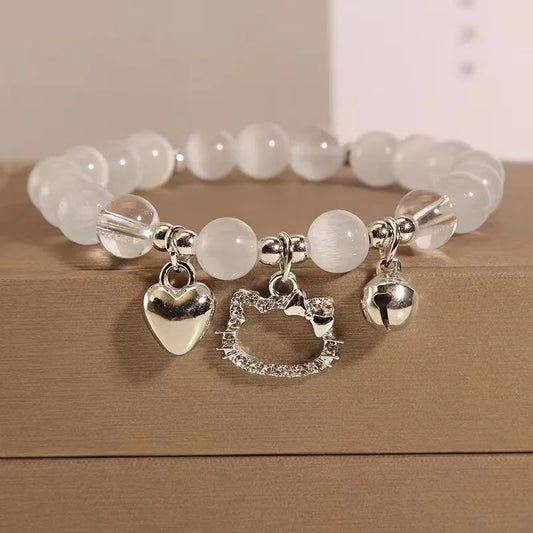 Neues Hellokittys Y2k Armband Kawaii Armband Verstellbarer Anhänger Cartoon Mode Mädchen Schmuck Geburtstag Weihnachten Frau Geschenk