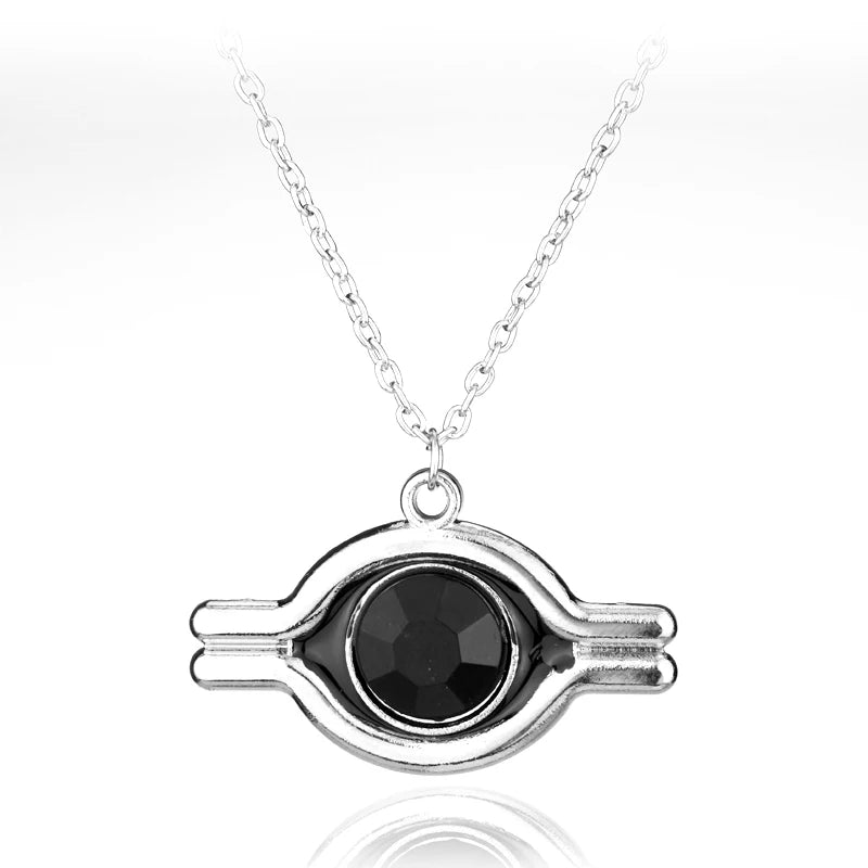 Anime Yu-Gi-Oh Halskette YGO Puzzle YuGiOh Yugi Millennium Pyramide Anhänger Schlüsselanhänger für Frauen Männer Ägyptisches Auge des Horus Schmuck