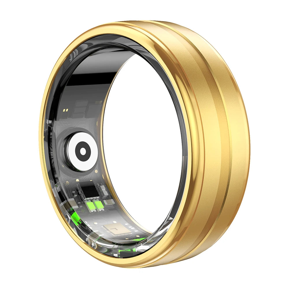 [2024] COLMI R06 Smart Ring Männer Frauen, Herzfrequenz- und Blutsauerstoffmonitor, IP68 und 5ATM wasserdicht, Multisportmodus