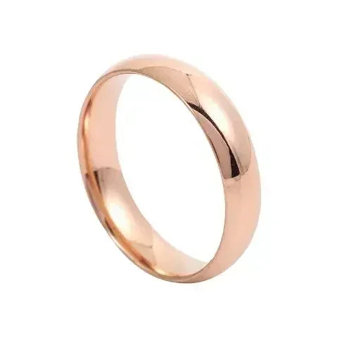 Modischer, schlichter, glatter Edelstahlring für Damen und Herren, klassische Paarringe, Hochzeit, Verlobung, Schmuck