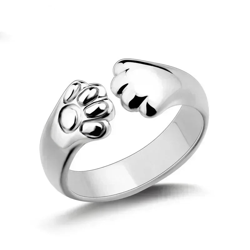 Neueste Frauen Vintage Stil Schmuck Mädchen Schöne Party Ring Mode Kleine Hand 925 Sterling Silber Nadel Finger Ringe Liebhaber Geschenk