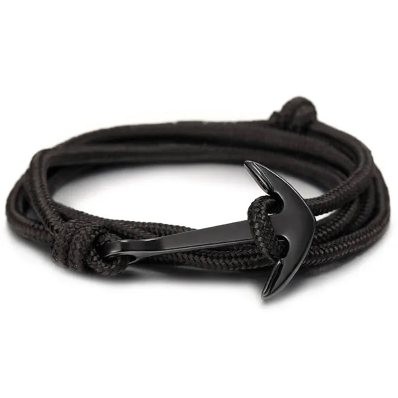 Großhandel Sommer-Stil, Nylon-Seil-Kette und Gliederarmbänder, beliebter Schmuck, Anker-Armbänder für Damen und Herren, 2024, heißer Verkauf