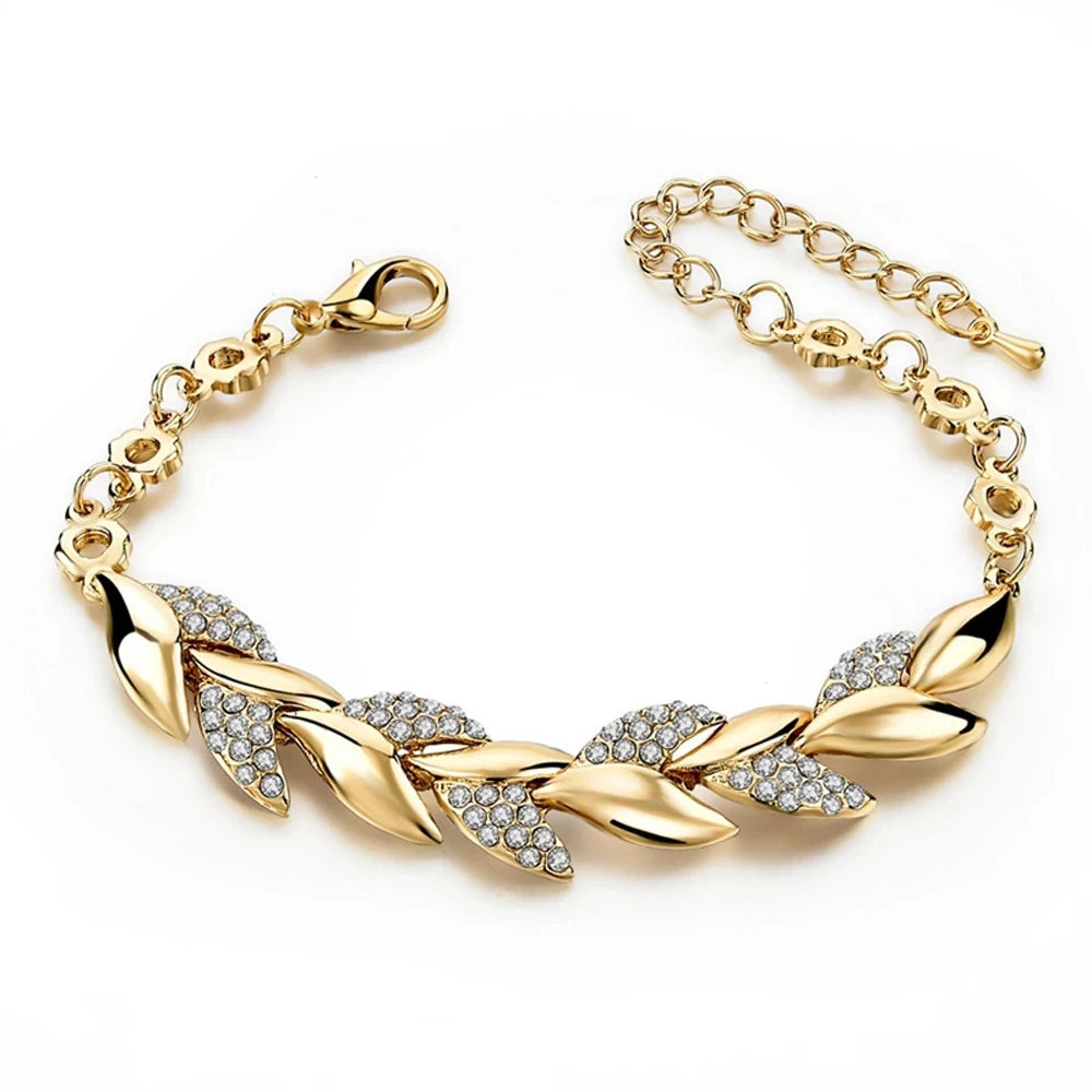 Neues Ankunfts-Elegantes Kristall-Statement-Armband aus 925er-Sterlingsilber für Frauen und Mädchen, Jahrestagsgeschenk, trendiger Schmuck