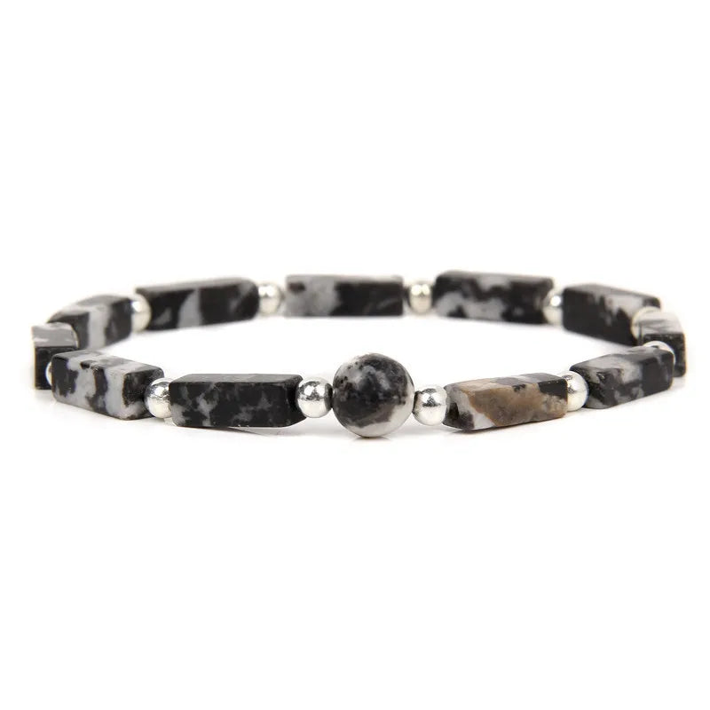 Natürliches Amethyst-Körperreinigungs-Schlankheitsarmband, Stein-Energie-Armbänder für Frauen, Müdigkeitslinderung, Heilung, Yoga