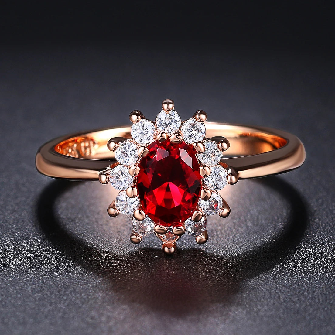 Prinzessin Kate Ringe Für Frauen Blau Kristall Hochzeit Engagement Braut Versprechen Ehe Ring Für Braut Weibliche Mode-Schmuck R076