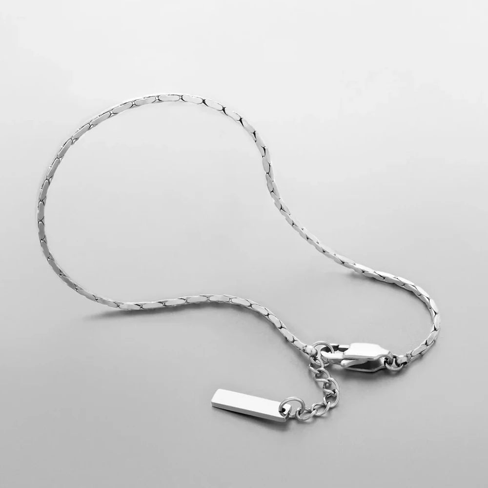 ELANDIS Edelstahl vergoldetes Armband Verstellbare Herrenarmbänder Einfacher Schmuck Weihnachtsgeschenk