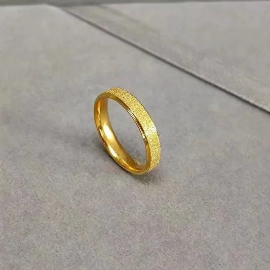Gold Silber Farbe Eheringe Ring für Frauen Männer Schmuck Edelstahl Verlobungsring Paar Jahrestag Geschenk anillos