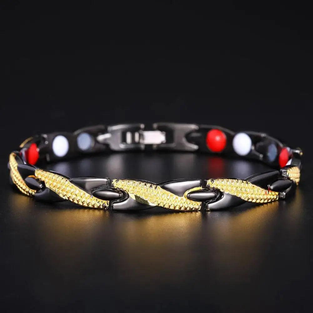 2024 neue Drachen Muster Twisted Gesunde Magnetische Magnet Armband für Frauen Power Therapie Magnete Armbänder Armreifen für Frauen Männer