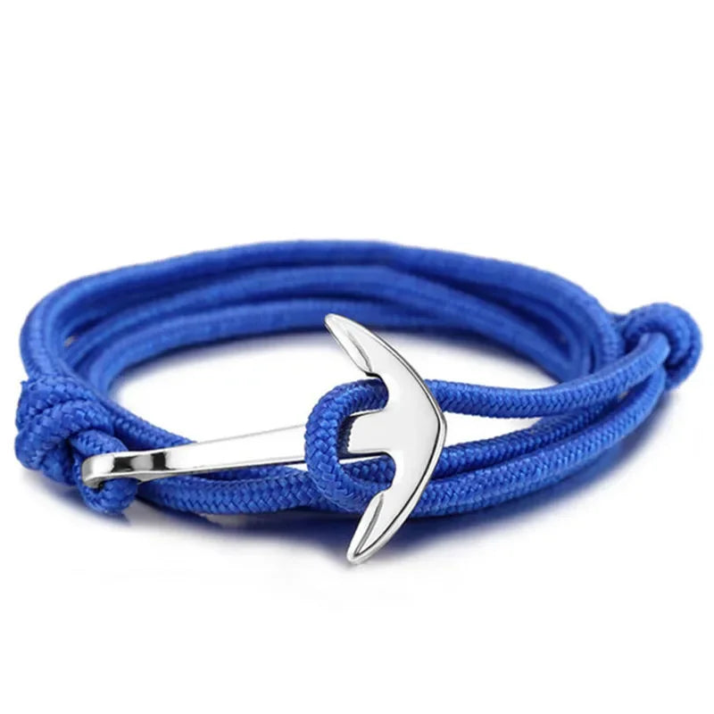 Großhandel Sommer-Stil, Nylon-Seil-Kette und Gliederarmbänder, beliebter Schmuck, Anker-Armbänder für Damen und Herren, 2024, heißer Verkauf