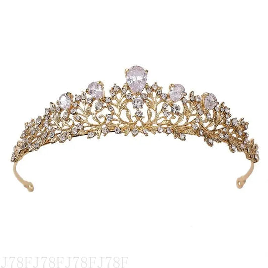 J78F Brauthochzeit Schmuck Set Shiny Zirkon Halshärerohrringe Kristall für Frauen