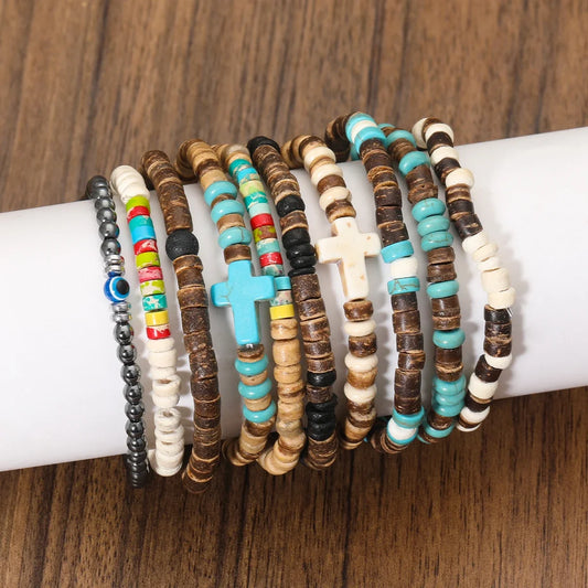 Dopamin-Perlenarmbänder für Herren und Damen, bezaubernde Armbänder, Naturstein-Armbänder, Schmuck, beste Freundschaftsaccessoires