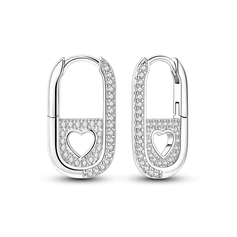 2025 neue 925 Sterling Silber Creolen Blumen Zirkon Tropfen Ohrringe Stud Für Frau Feine Geburtstag Hochzeit Schmuck Geschenke
