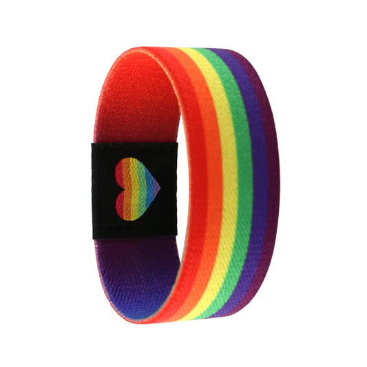 LGBTQ Pride Lesben Gay Regenbogen Flagge Armband Armbänder zur Hand Stretch Armband Armband Frauen Männer Armreifen Zubehör Schmuck