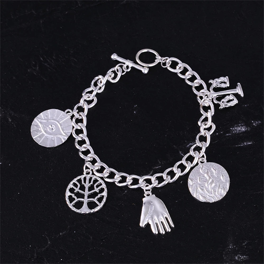 Modeschmuck-Charm The Novel Classic Movie Mix Divergent 5-Faktionen-Armband für Männer und Frauen