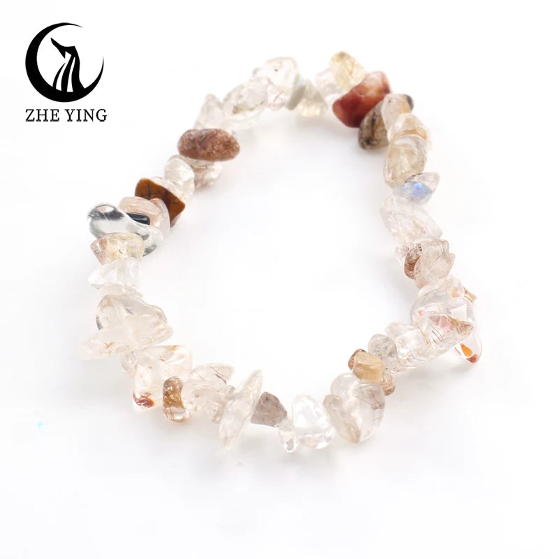 Zhe Ying Malachit-Stein-Perlen-Armband, 5–8 mm, kleiner natürlicher Edelstein, Stretch-Armband für Damen, modisch, günstiger Schmuck, Geschenk