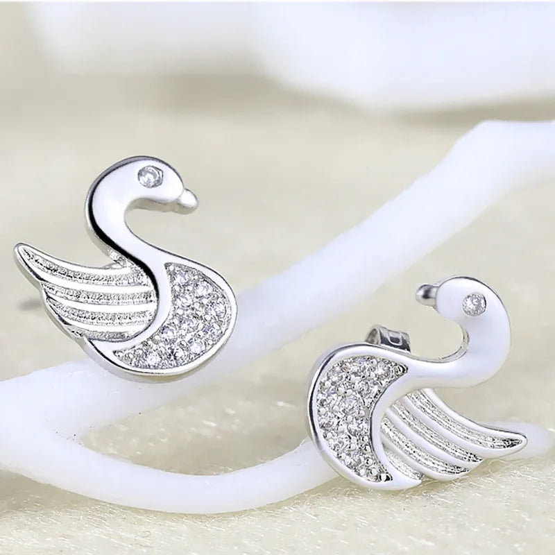 Stern-Ohrstecker aus 925er-Sterlingsilber, AAA-Zirkon, hohe Qualität für Damen, Ohrring, Hochzeit, Modeschmuck, Accessoires, Party-Geschenk
