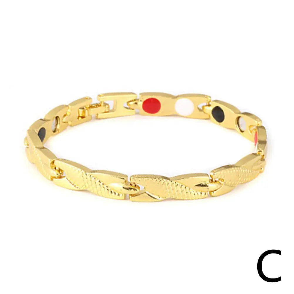2024 neue Drachen Muster Twisted Gesunde Magnetische Magnet Armband für Frauen Power Therapie Magnete Armbänder Armreifen für Frauen Männer