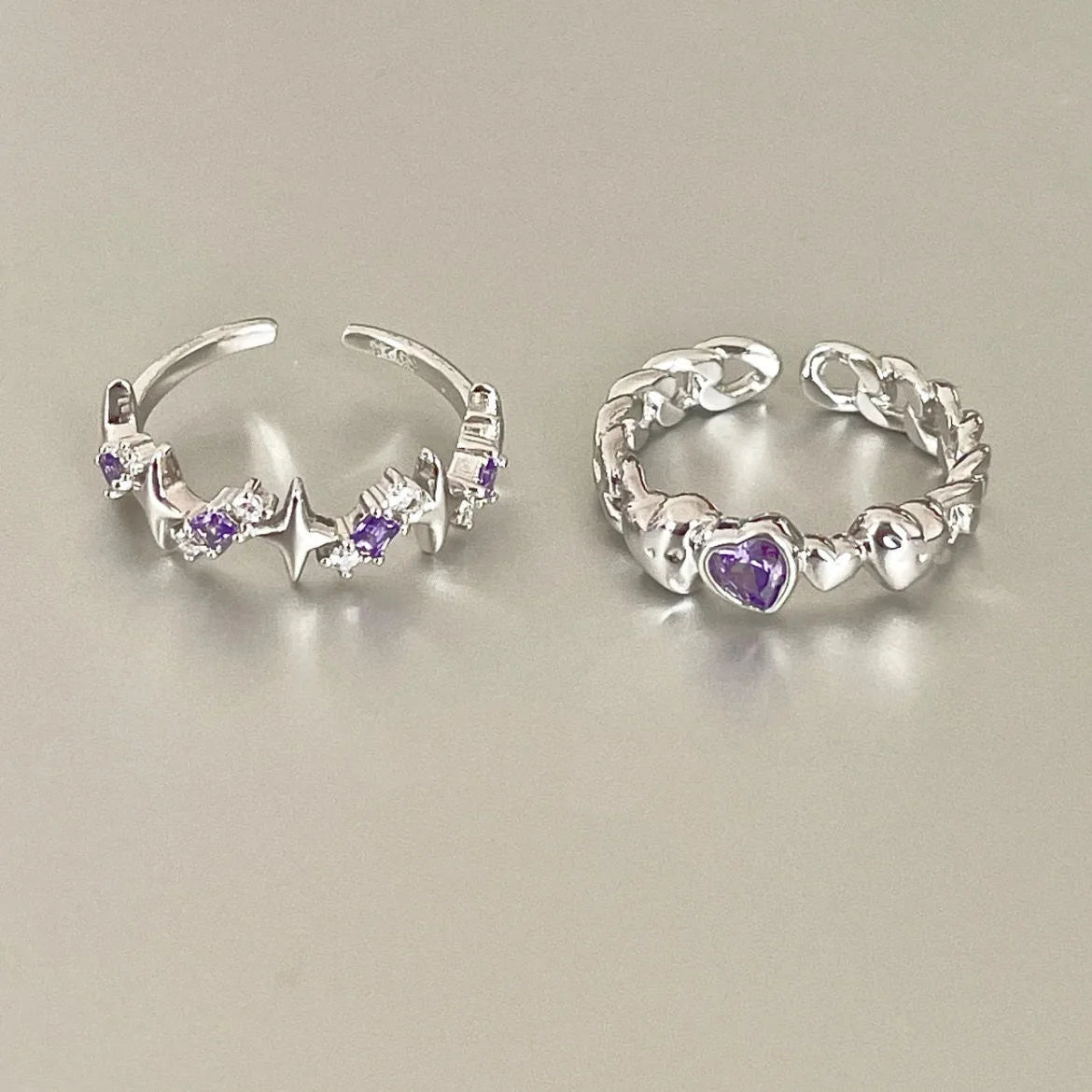 Luxus Zirkon Herz Ringe für Frauen Öffnung Einstellbare Weben Strass Ring Verlobung Hochzeit Schmuck Mode Freundin Geschenke