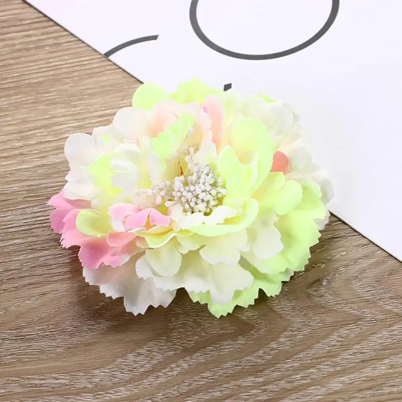 Flamenco Blumen Für Haar DIY Kopfschmuck Für Braut Beflockung Tuch Rote Rose Blume Haarnadel Haar Clip Party Haar Zubehör