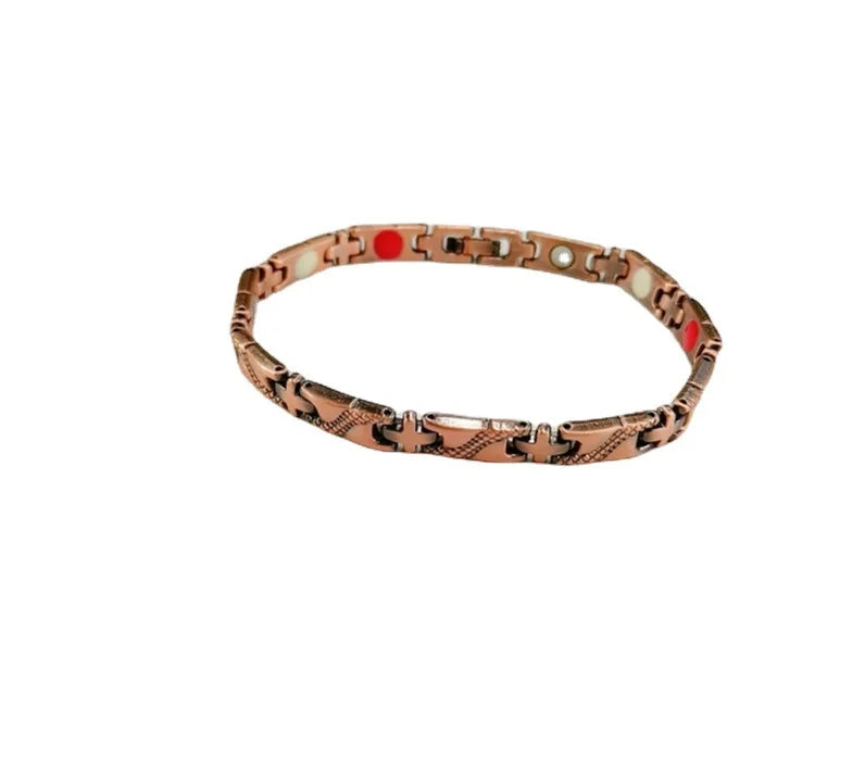 Twisted Pattern Magnet armband für Frauen Magnete Armbänder Armreifen für Frauen Männer Pulse ras Acero inoxidable Para Mujer браслет