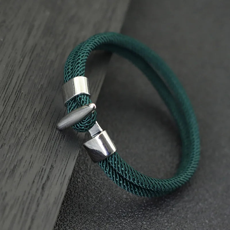 51Luckind Einfache Design Milan Seil Armband Handgemachte Männer Frauen Outdoor Survival Armband Für Camping Armband Gewinde Schmuck