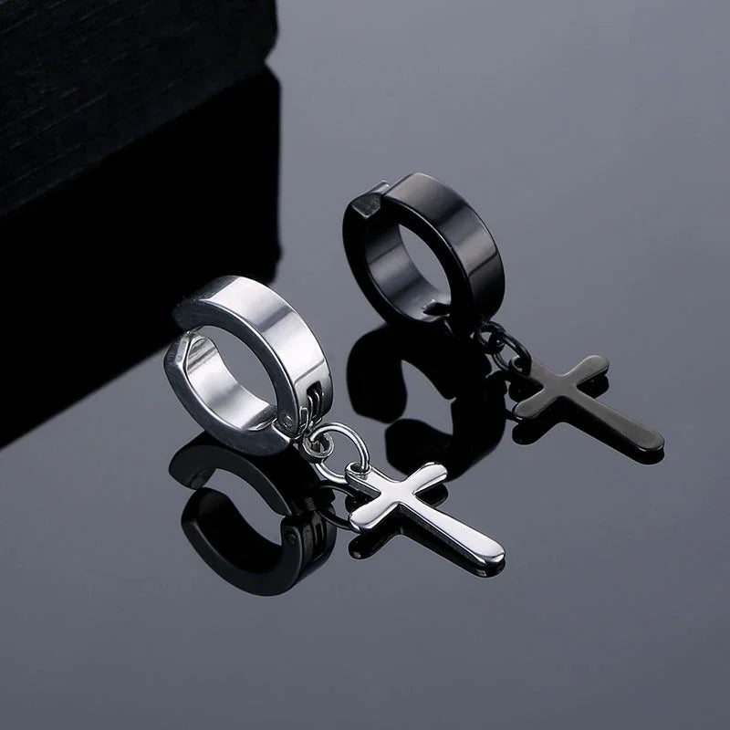 6-teiliges Set, Kristall, starke magnetische Ohrstecker-Clip-Ohrringe für Männer und Frauen, Punk, runde Zirkon-Magnet-Ohrringe, nicht durchdringender Schmuck