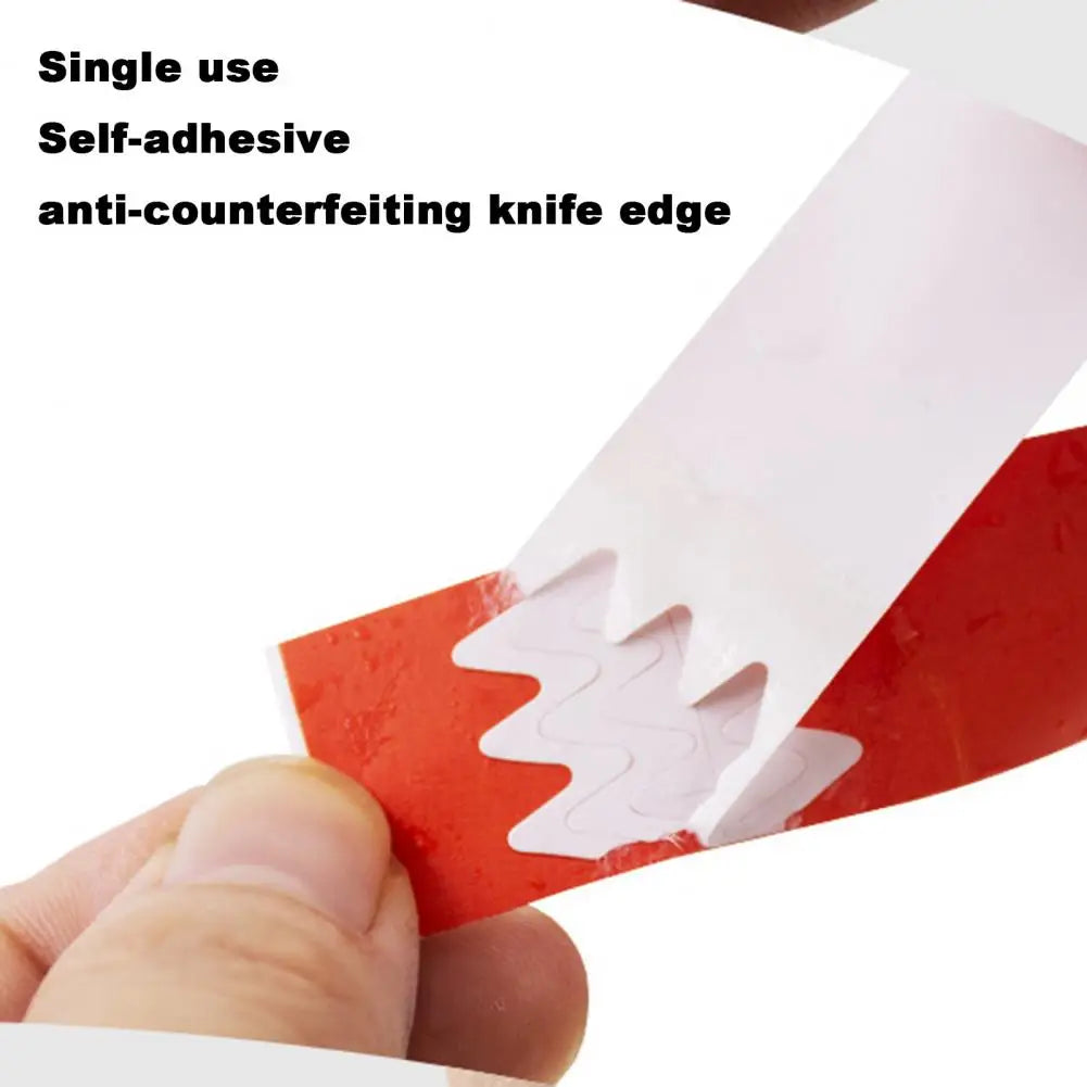 100 Stück Armbänder aus synthetischem Papier, Einweg-wasserdichte Handgelenkschlaufe, Event-Identifikationsarmbänder, abnehmbares Armbandband