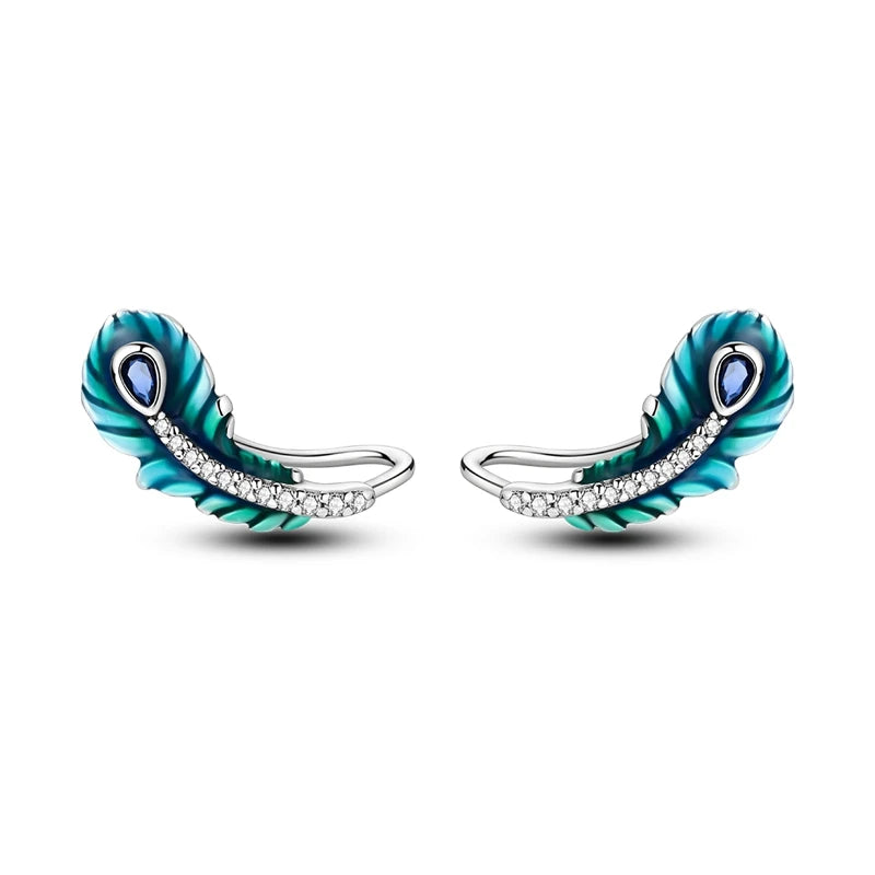 2025 neue 925 Sterling Silber Creolen Blumen Zirkon Tropfen Ohrringe Stud Für Frau Feine Geburtstag Hochzeit Schmuck Geschenke