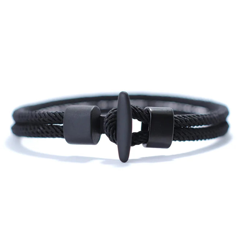 51Luckind Einfache Design Milan Seil Armband Handgemachte Männer Frauen Outdoor Survival Armband Für Camping Armband Gewinde Schmuck