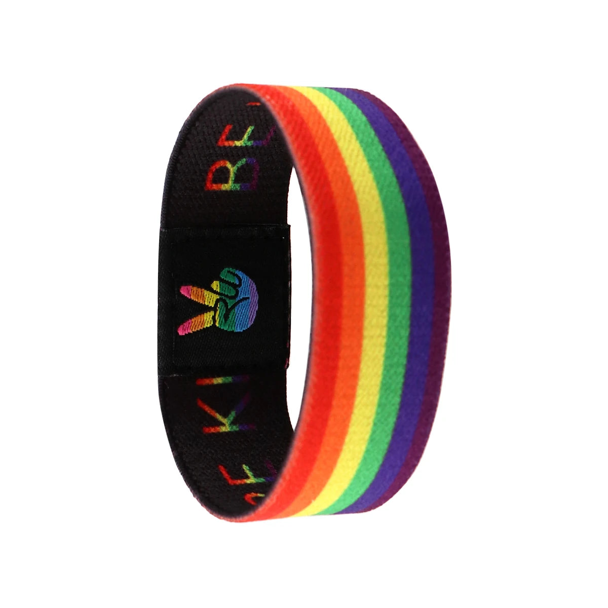 LGBTQ Pride Lesben Gay Regenbogen Flagge Armband Armbänder zur Hand Stretch Armband Armband Frauen Männer Armreifen Zubehör Schmuck