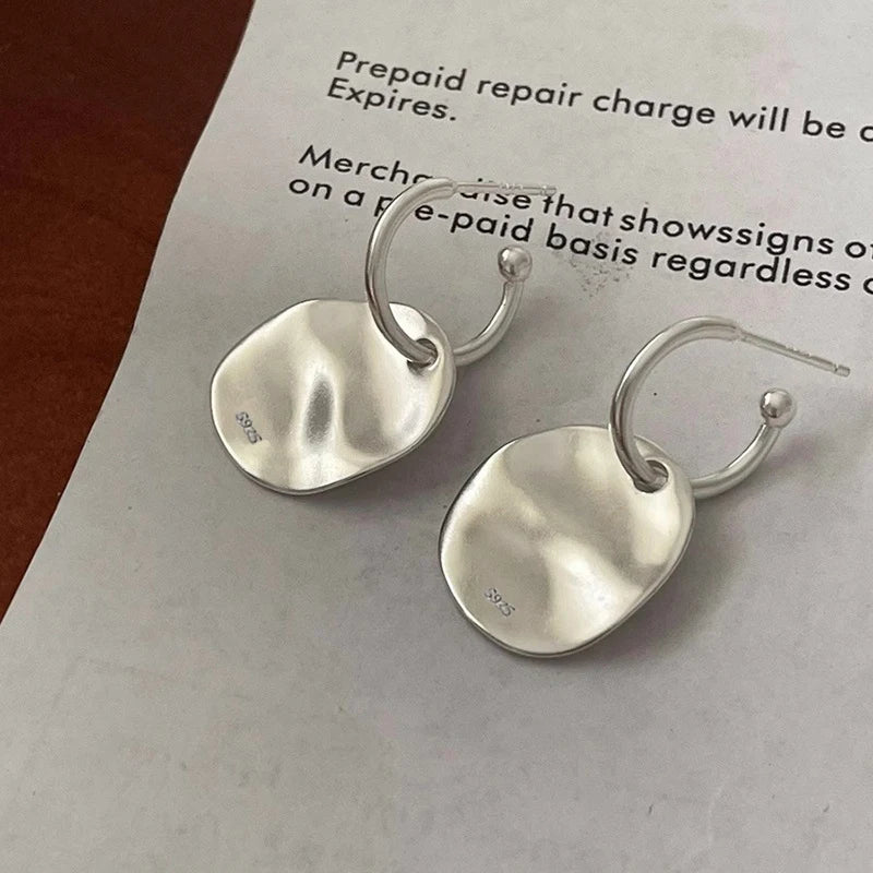 VENTFILLE 925 Sterling Silber Bogen Knoten Ohr Clip für Frauen Mädchen Band Design Ballett Stil Süße Schmuck Geschenk Dropshipping