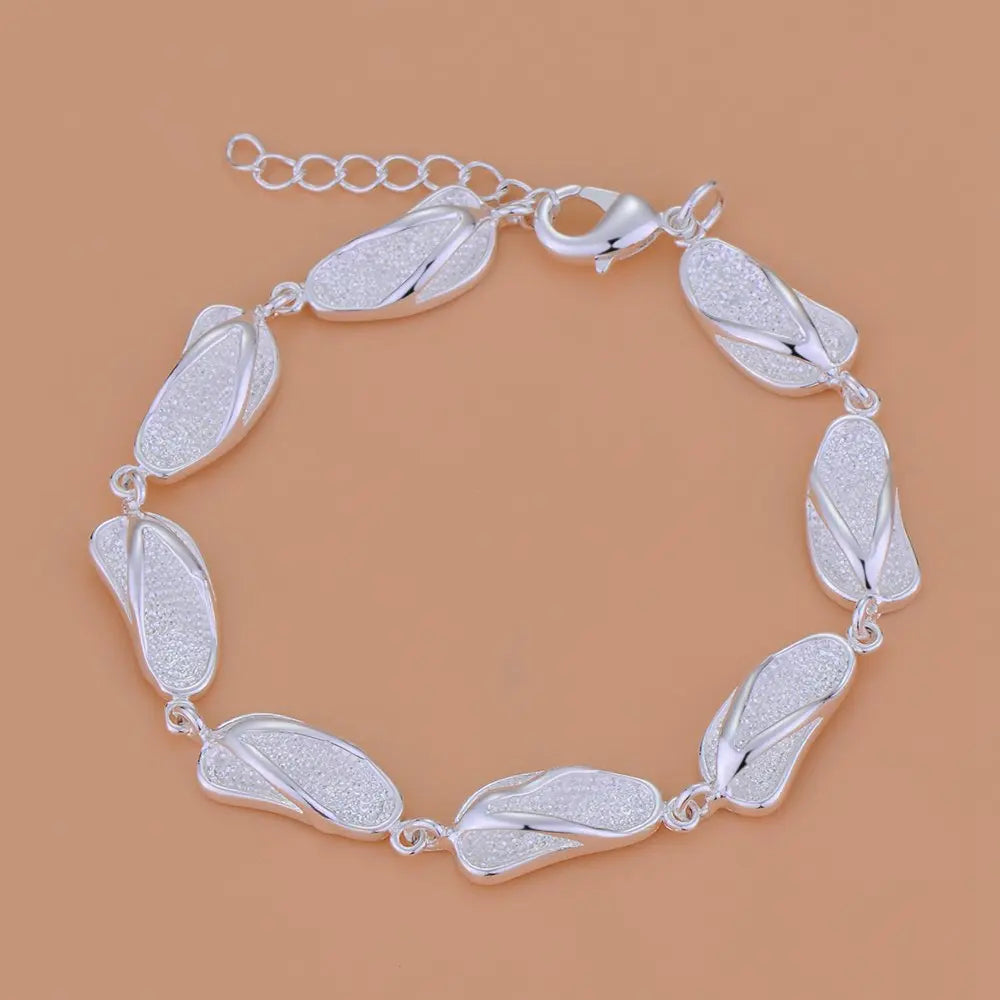 Neues Armband aus 925er-Sterlingsilber, hochwertige romantische Kette für Damen, modisch, Verlobungsfeier, Hochzeit, Schmuck, Geschenk