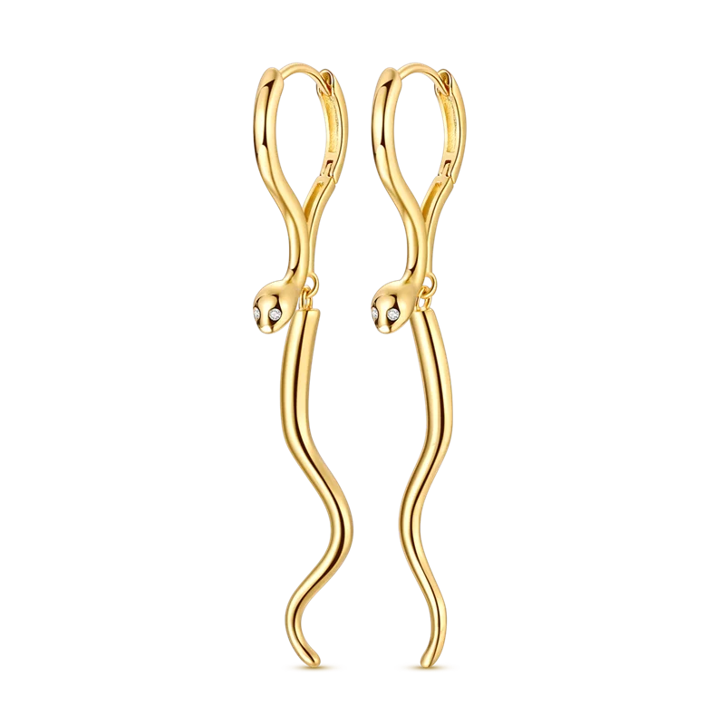 Ohrringe Original 925er Sterlingsilber Ohrstecker Tropfen Creolen Roségold für Frauen Mädchen Party Hochzeit Geburtstag Schmuck Geschenk