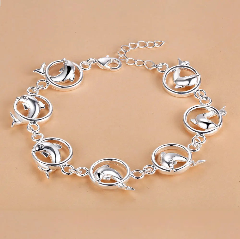 Neues Armband aus 925er-Sterlingsilber, hochwertige romantische Kette für Damen, modisch, Verlobungsfeier, Hochzeit, Schmuck, Geschenk