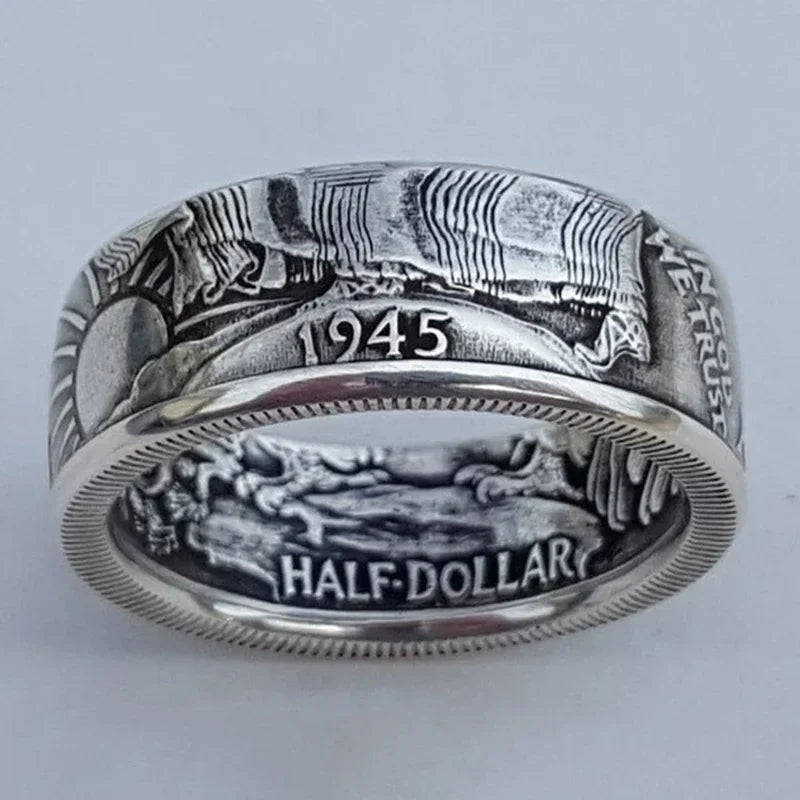 Siegel Männer Ringe Gedenk Geschenk für Freund Handgemachte Vintage Party Männlich Ring Schmuck männer Finger Ring Gothic Edelstahl